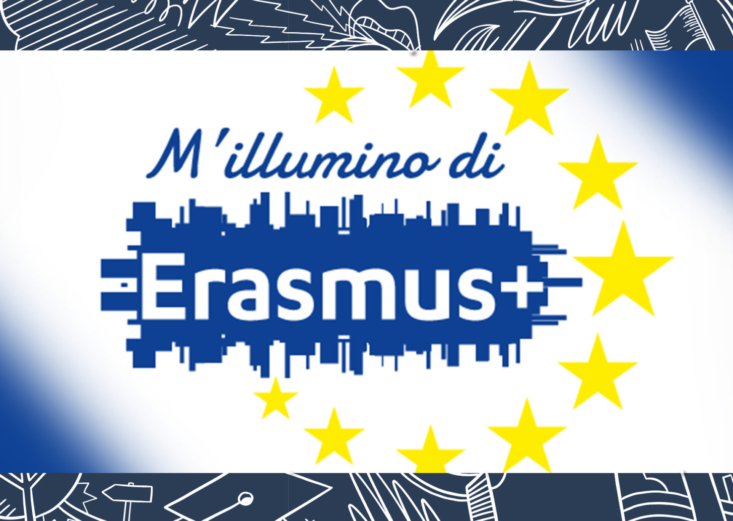 M’illumino d’Erasmus! Monumenti illuminati di blu in tutta Italia